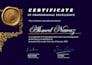 design professional award and certificate templates